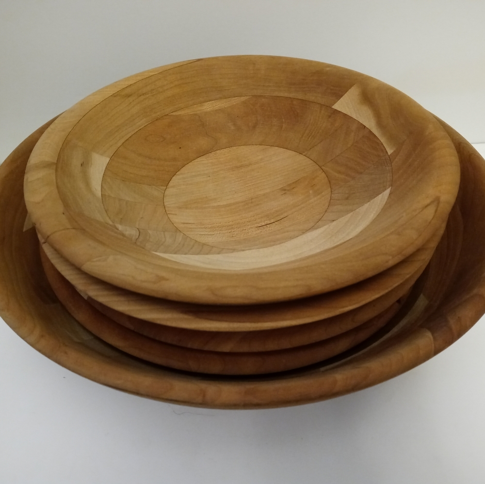 Set of Wood Bowls
